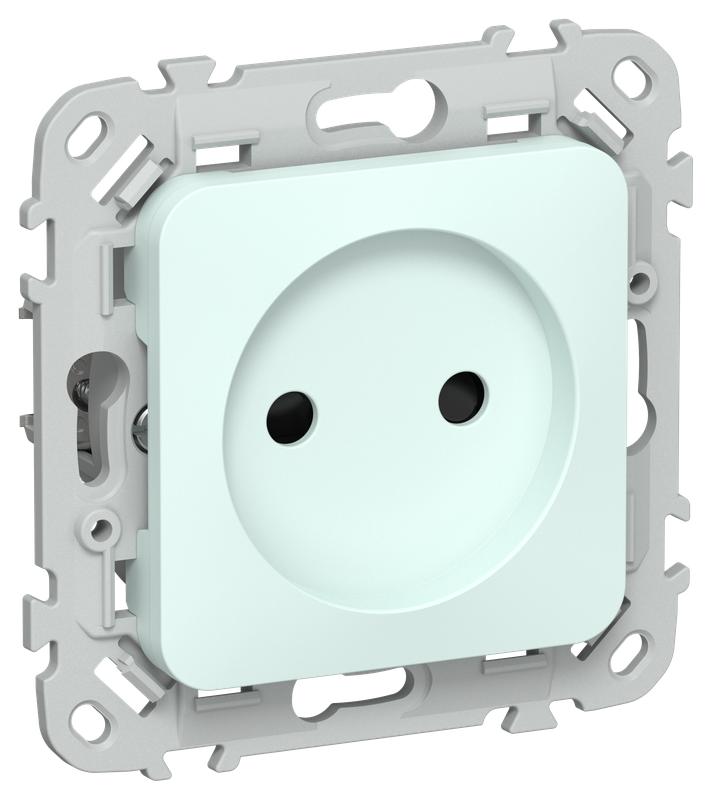 розетка сп flite рсш01-0-флхл 10а без заземл. с защ. шторками механизм холод. лед iek fi-r13-10-k94 от BTSprom.by