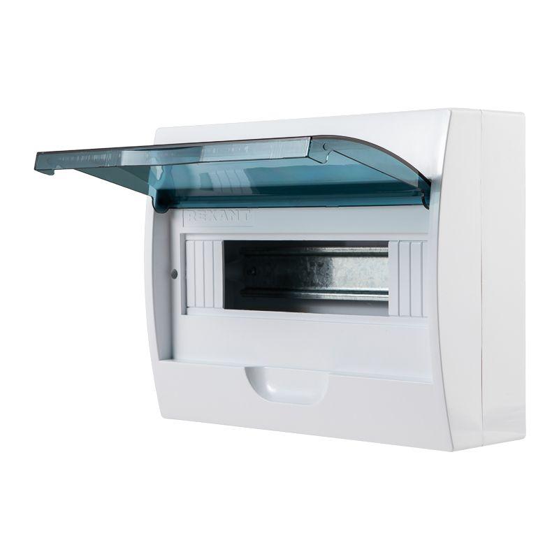  Бокс ЩРН-П-12 IP41 пластик. бел. Rexant 11-0312 фото в каталоге от BTSprom.by