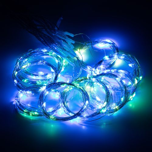 Гирлянда светодиодная "Занавес" 3х3м 300LED тепл. бел. IP20 220В с пультом USB Эра Б0056000 фото в каталоге от BTSprom.by