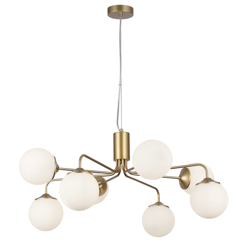 люстра felicity 3150-308 8хе27 40вт модерн rivoli б0055653 от BTSprom.by