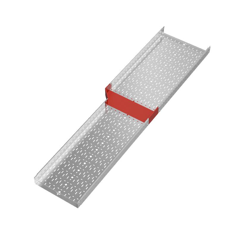 Переходник для лотка левый 100х500-600 "ПЛЮС" PDplus100-500-600-L INOX304 КМ PL5879 фото в каталоге от BTSprom.by