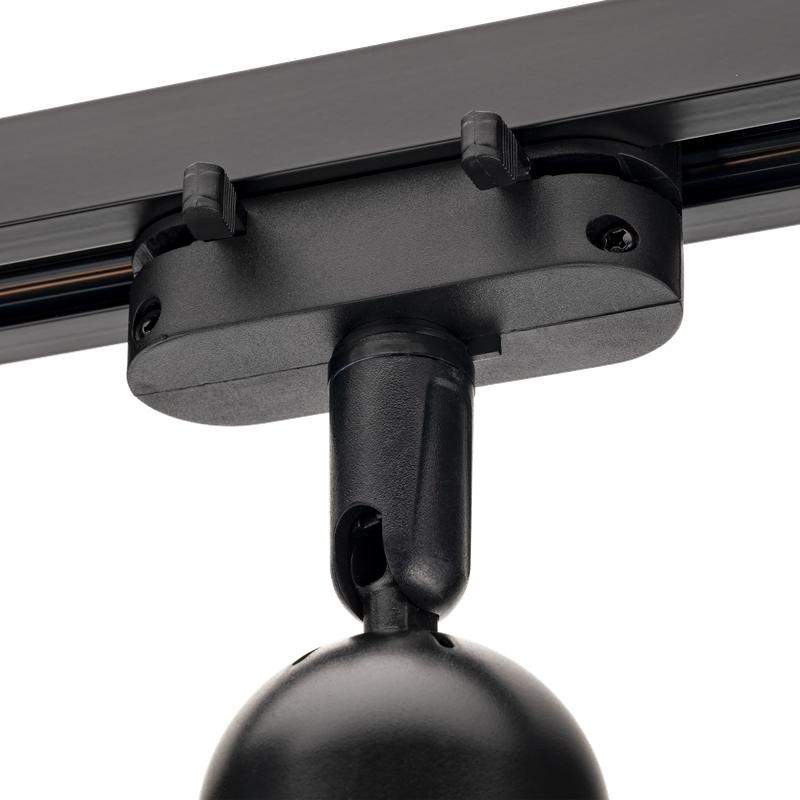  Светильник трековый ARTLINE поворотный 55х55х87мм GU10 220В пластик 4кв.м черн. Ritter 59870 5 фото в каталоге от BTSprom.by