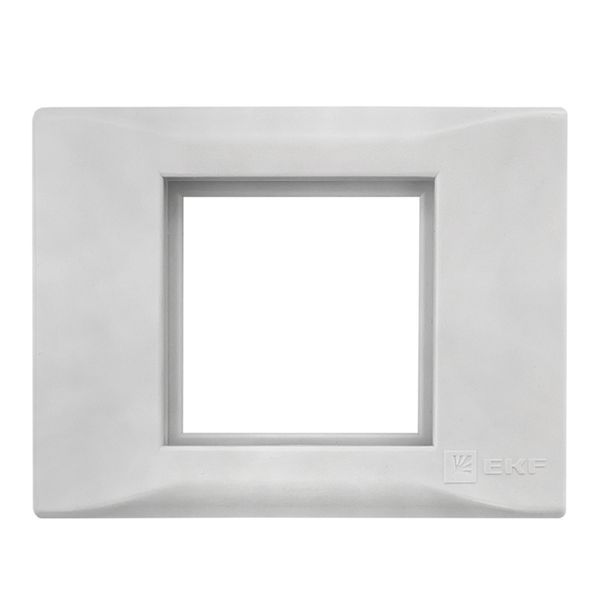 Рамка 1-м 2мод. + суппорт для парапетного кабельного канала C-Line EKF sup-2-105-50 фото в каталоге от BTSprom.by