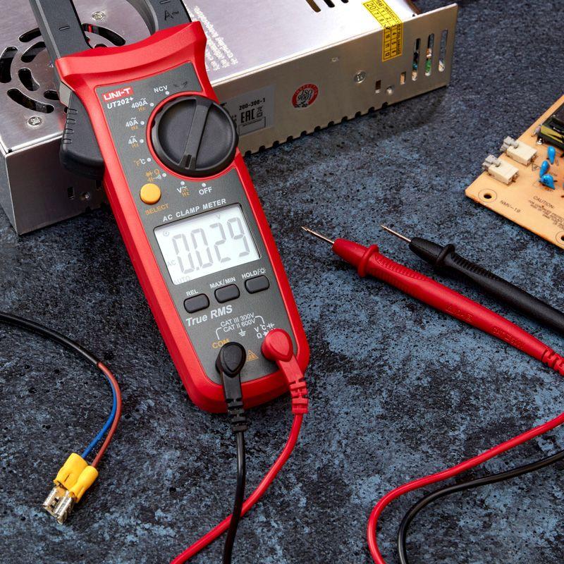  Клещи токовые UT202+ UNI-T 13-1061 фото в каталоге от BTSprom.by