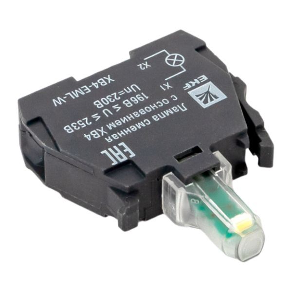  Лампа сменная с основанием XB4 бел. 230В PROxima EKF XB4-EML-W фото в каталоге от BTSprom.by