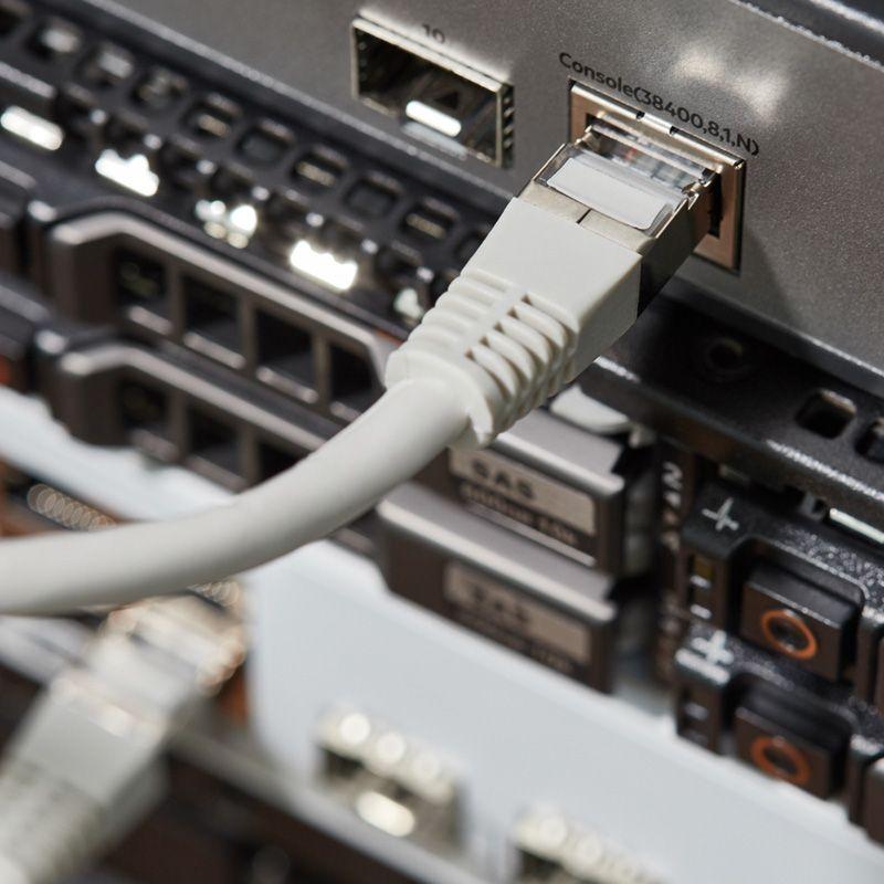  Патч-корд F/UTP кат.6 RJ45-RJ45 LSZH экранир. 1м сер. Rexant 18-8102-1 фото в каталоге от BTSprom.by