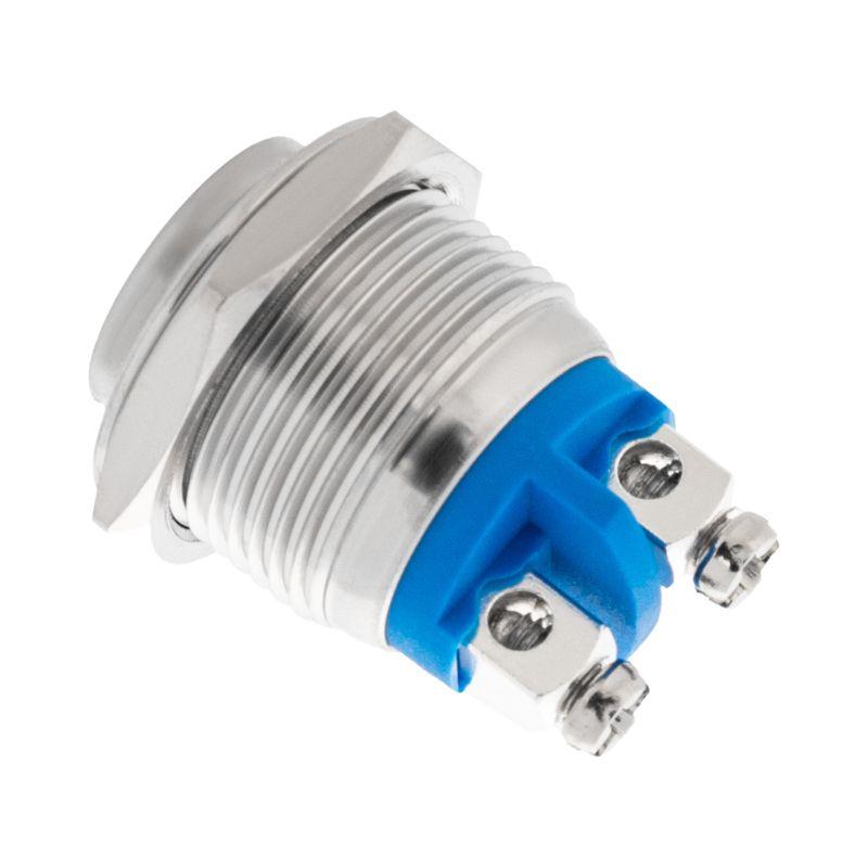  Кнопка антивандальная d16 без фикс. (2с винт) (ON)-OFF выпуклая (A16-A3) блист. Rexant 06-0348-A фото в каталоге от BTSprom.by