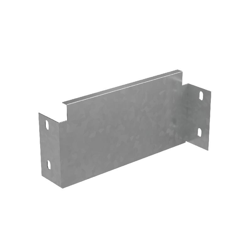 Переходник для лотка упрощенный левый 80х150 "ПЛЮС" PDLplus80-150 INOX304 КМ PL8447 от BTSprom.by