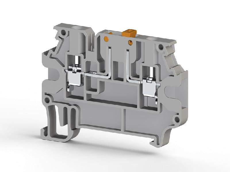 клеммник с размыкателем на din-рейку 2.5кв.мм сер. avk 2.5 a klemsan 304419 от BTSprom.by
