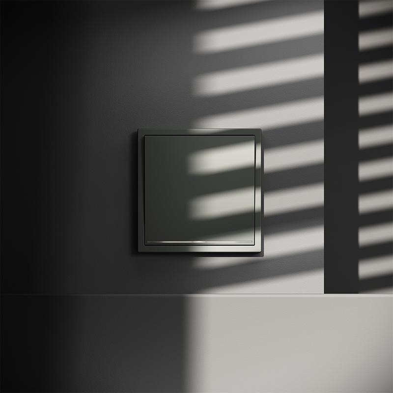  Переключатель проходной 1-кл. СП S70 10А с подсветкой механизм титан Voltum VLS010406 фото в каталоге от BTSprom.by