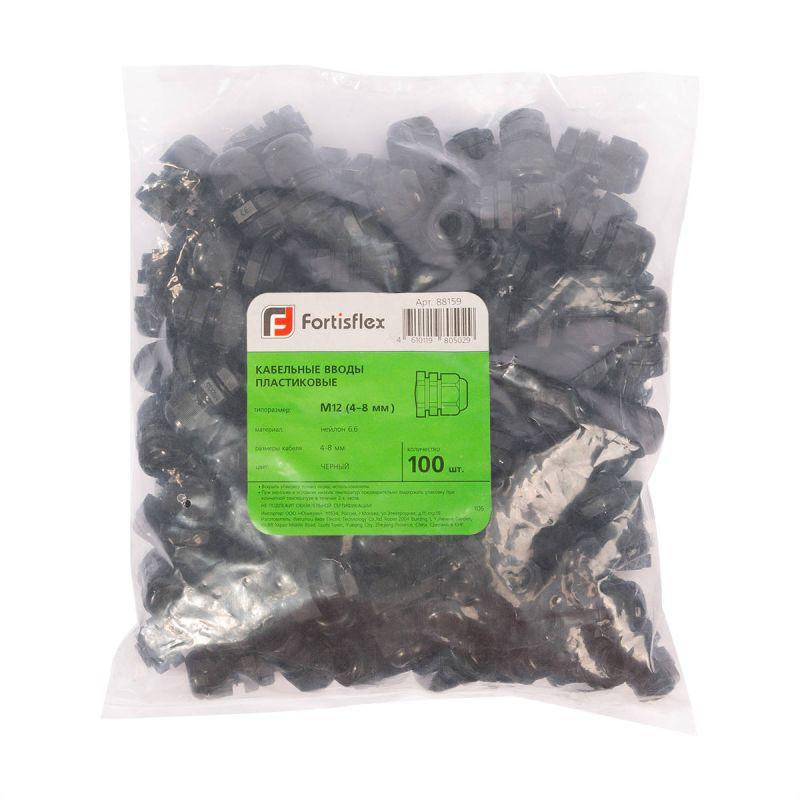  Ввод кабельный пластиковый М25 (12-16 мм) (уп.100шт) Fortisflex 88162 фото в каталоге от BTSprom.by