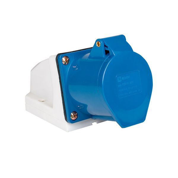 розетка наружн. уст. 16а 220в 2p+pe ip44 (113) ekf ps-113-16-220 от BTSprom.by