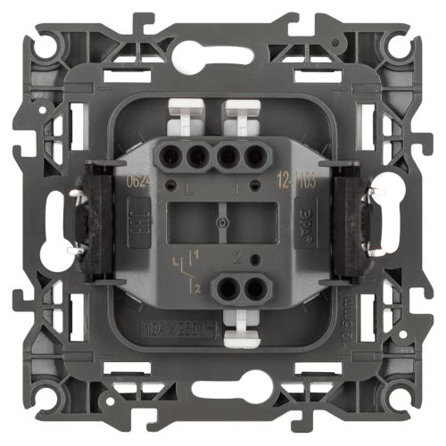  Переключатель Эра12 12-1103-16 250В 10АХ титан Эра Б0065720 фото в каталоге от BTSprom.by