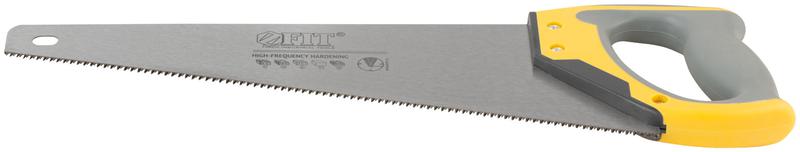  Ножовка по дереву мелкий каленый зуб 14 ТPI 3D заточка 3К пласт.прорезиненная ручка профи 400мм FIT 40482 фото в каталоге от BTSprom.by