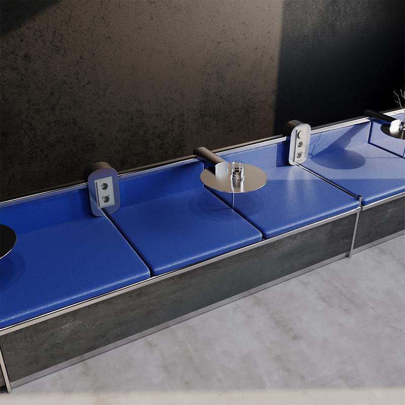  Рамка 3-м S70 стеклян. сталь Voltum VLS110305 фото в каталоге от BTSprom.by