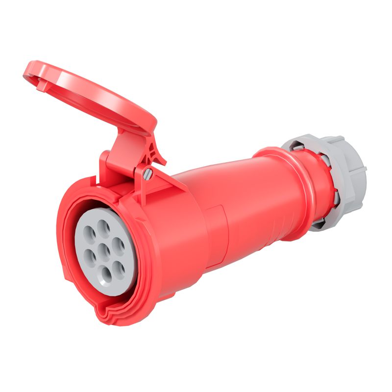 розетка кабельная cs 16а 7п 6p+e 400в ip44 dkc cs674-016-40 от BTSprom.by