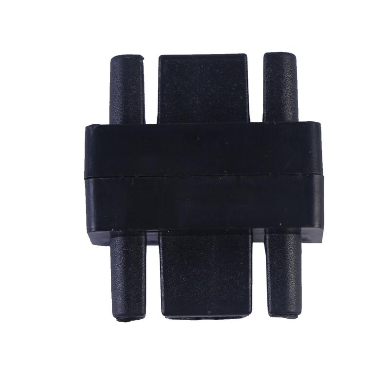 коннектор шинопровода sc-1b-tl top-line прямой черн. in home 4690612029351 от BTSprom.by