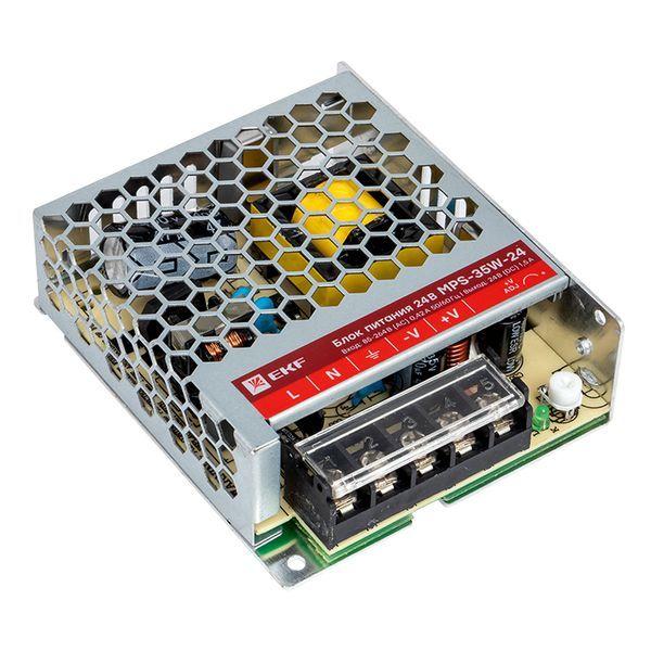 блок питания 24в mps-35w-24 proxima ekf mps-35w-24 от BTSprom.by