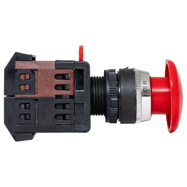  Кнопка "Грибок" AEAL-22 NO+NC с фиксацией красн. PROxima EKF pbn-aeal-r фото в каталоге от BTSprom.by