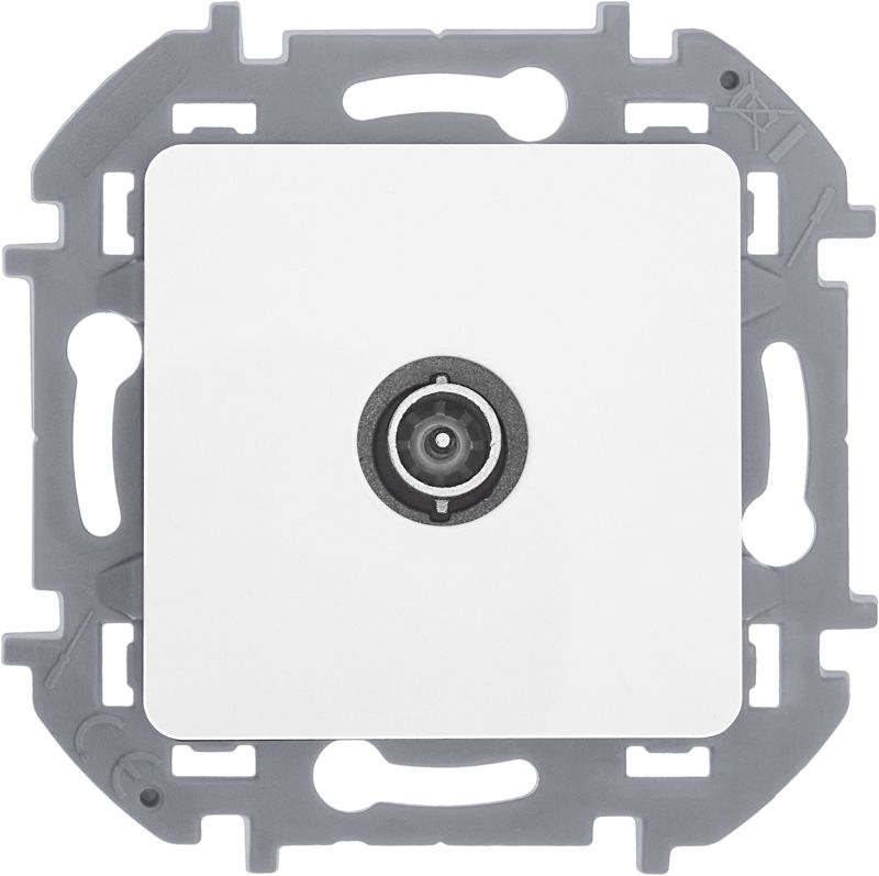  Розетка телевизионная оконечная TV Inspiria 10дБ 5-862мГц механизм бел. IEK 673870 фото в каталоге от BTSprom.by