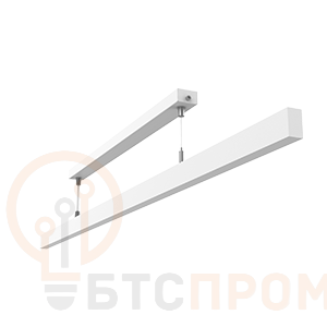 Светильник светодиодный Qubo-line 1260х20х40 25Вт 3000К подвесной рассеив. опал RAL9003 бел. муар VARTON V1-R0-00226-30000-4002530 фото в каталоге от BTSprom.by  Светильник светодиодный Qubo-line 1260х20х40 25Вт 3000К подвесной рассеив. опал RAL9003 бел. муар VARTON V1-R0-00226-30000-4002530 фото в каталоге от BTSprom.by