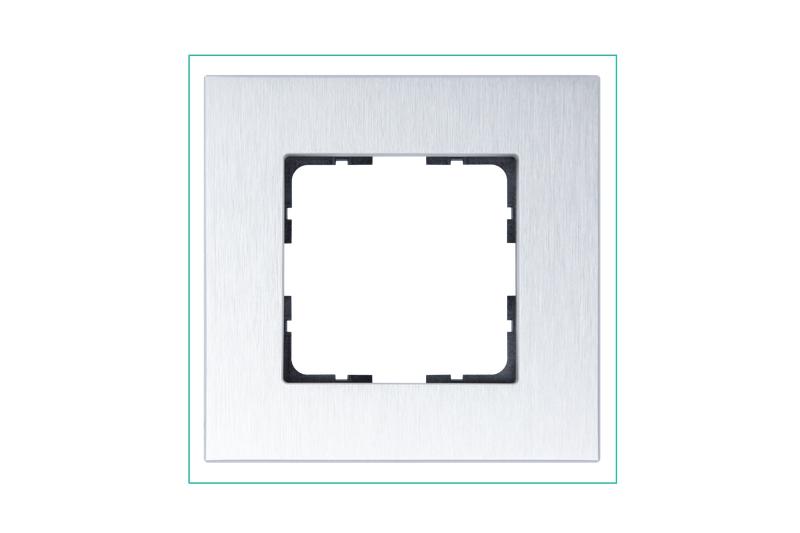 рамка 1-м g-metal метал. алюм. alum jasmart g1001as от BTSprom.by