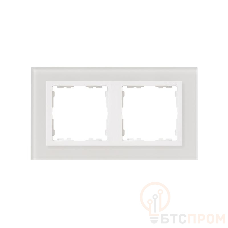 Рамка 2-м Simon82 Nature стекло бел./бел. Simon 82627-30 фото в каталоге от BTSprom.by  Рамка 2-м Simon82 Nature стекло бел./бел. Simon 82627-30 фото в каталоге от BTSprom.by