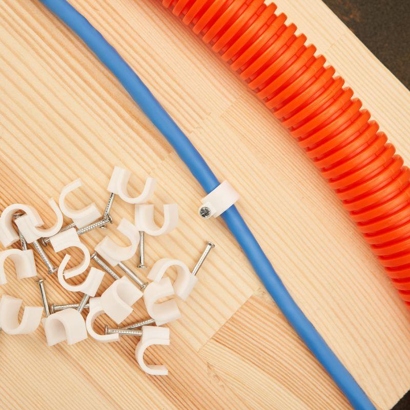  Крепеж кабеля круглый 9мм (уп.20шт) Rexant 07-4009-20 фото в каталоге от BTSprom.by