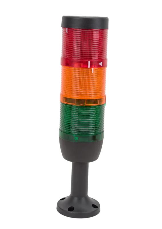 колонна сигнальная 70мм 220в стробоскоп flesh красн./зел./желт. emas ik73f220xm01 от BTSprom.by