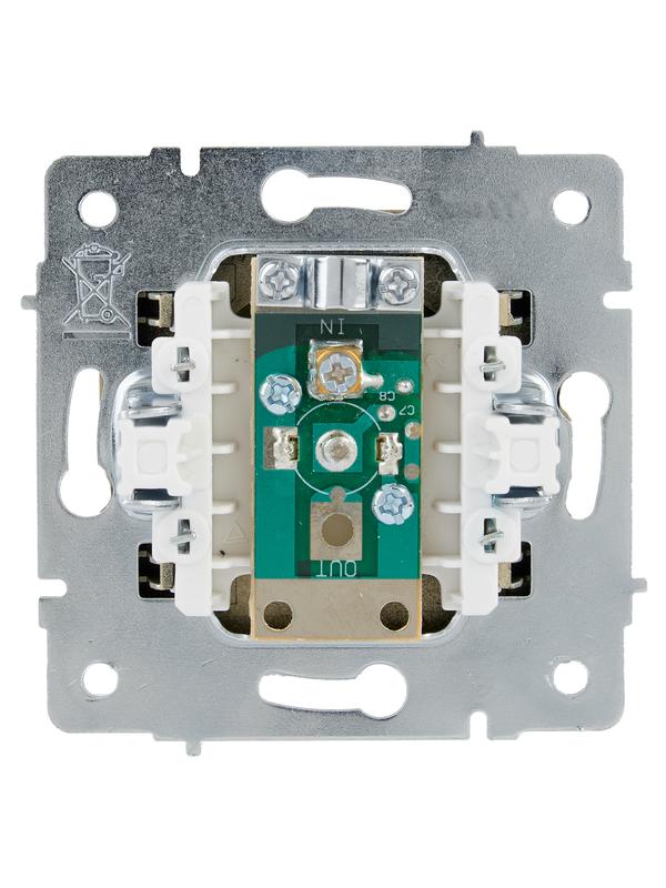  Розетка ТВ оконечная VESNA зол. LEZARD 742-3688-130 фото в каталоге от BTSprom.by