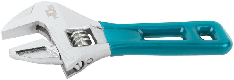  Ключ разводной с тонкими губками пластиковая накладка на ручку 135мм (30мм) MOS 70261М фото в каталоге от BTSprom.by