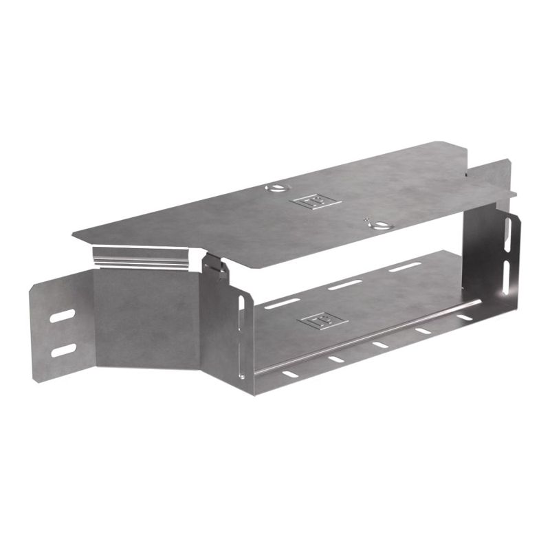 Ответвитель для лотка горизонтальный 300х100 0.7мм с крышкой Стандарт Промрукав PR16.1184 от BTSprom.by