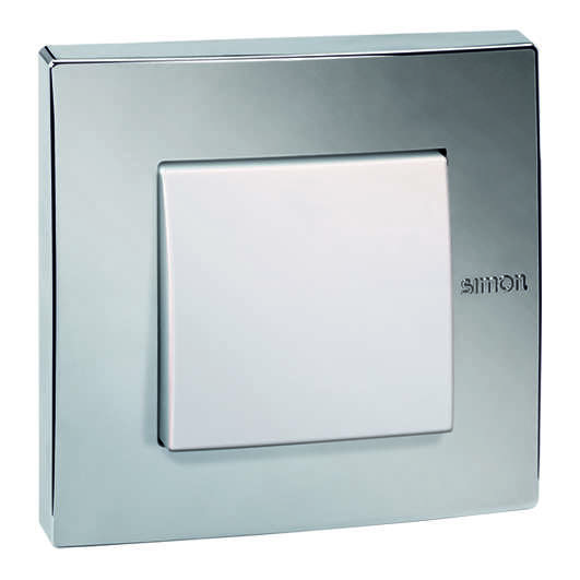 рамка 1-м simon27 scudo хром 2705610-124 от BTSprom.by