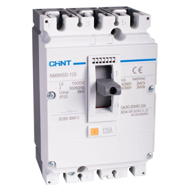 выключатель-разъединитель пост. тока 3п dc nm8nsd-125 (r) chint 271885 от BTSprom.by