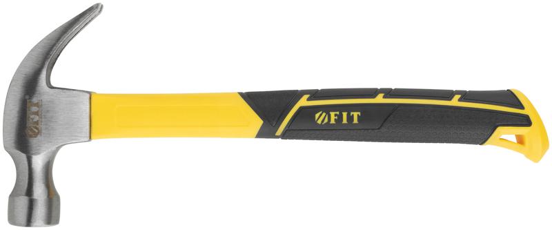 молоток-гвоздодер профи 28мм 340г фибергласовая усилен. ручка fit 44778 от BTSprom.by