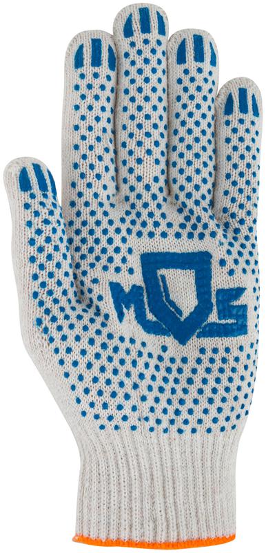  Перчатки вязаные (4 нити) 10 класс вязки х/б с ПВХ 12484 фото в каталоге от BTSprom.by