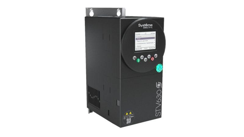 преобразователь частоты stv630 5.5квт 400в эмс с3 + встр. dc реактор + lcd панель оператора se stv630u55n4l1 от BTSprom.by