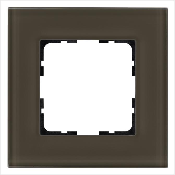 рамка 1-м g-glass стекло каперсовый jasmart g1001gt от BTSprom.by