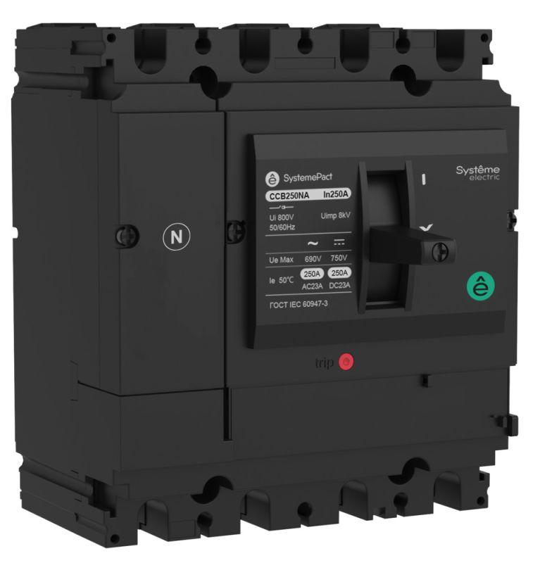 выключатель-разъединитель spc250 4p na 250а se spc250250na4df от BTSprom.by