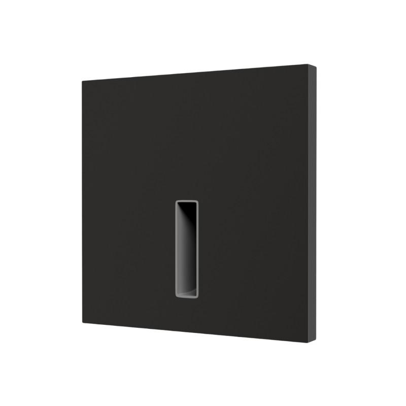 светильник встраиваемый в стену ip20 led 3000к 3вт черн. алюм. denkirs dk1030-bk от BTSprom.by