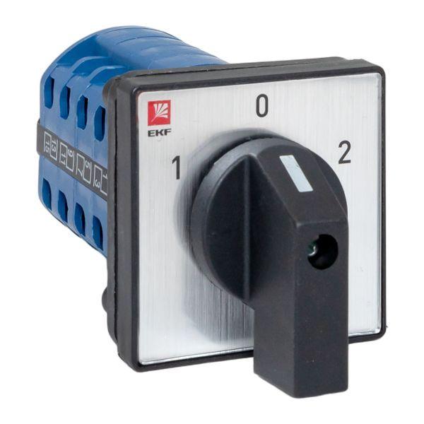 переключатель кулачковый пк-1-24 4п 10а "1-0-2" ekf pk-1-24-10 от BTSprom.by