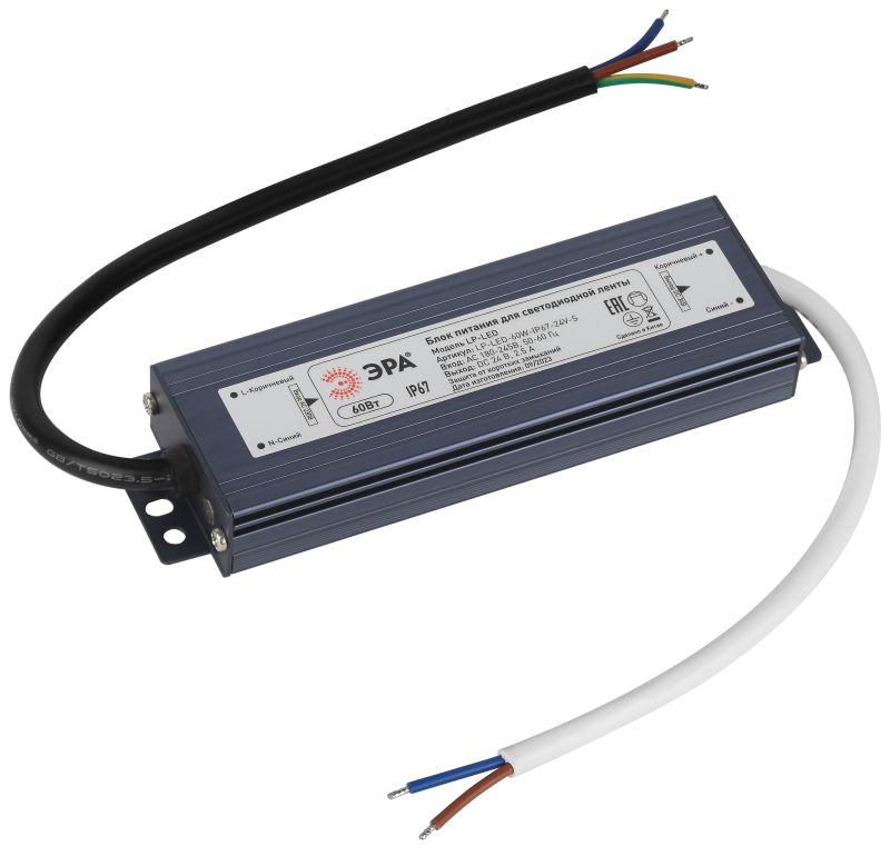 блок питания для светодиодной ленты lp-led 60вт ip67 24в slim эра б0061144 от BTSprom.by