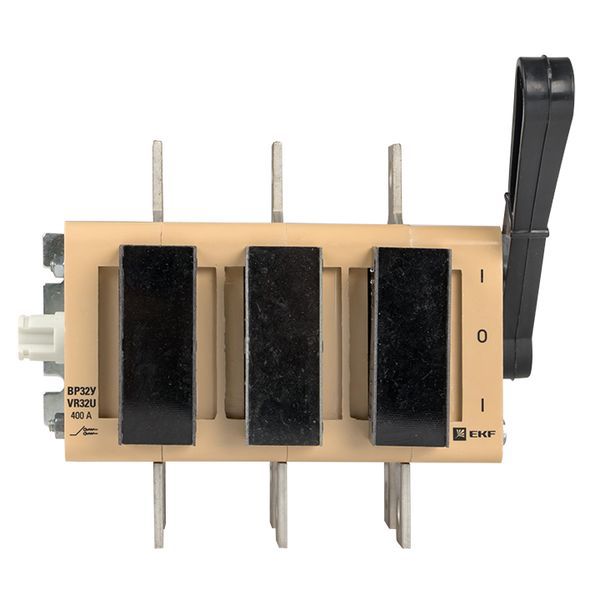  Выключатель-разъединитель ВР32У-37А71220 400А 2 напр. с дугогасит. камерами несъемная лев./прав. рукоятка MAXima EKF uvr32-37a71220 фото в каталоге от BTSprom.by