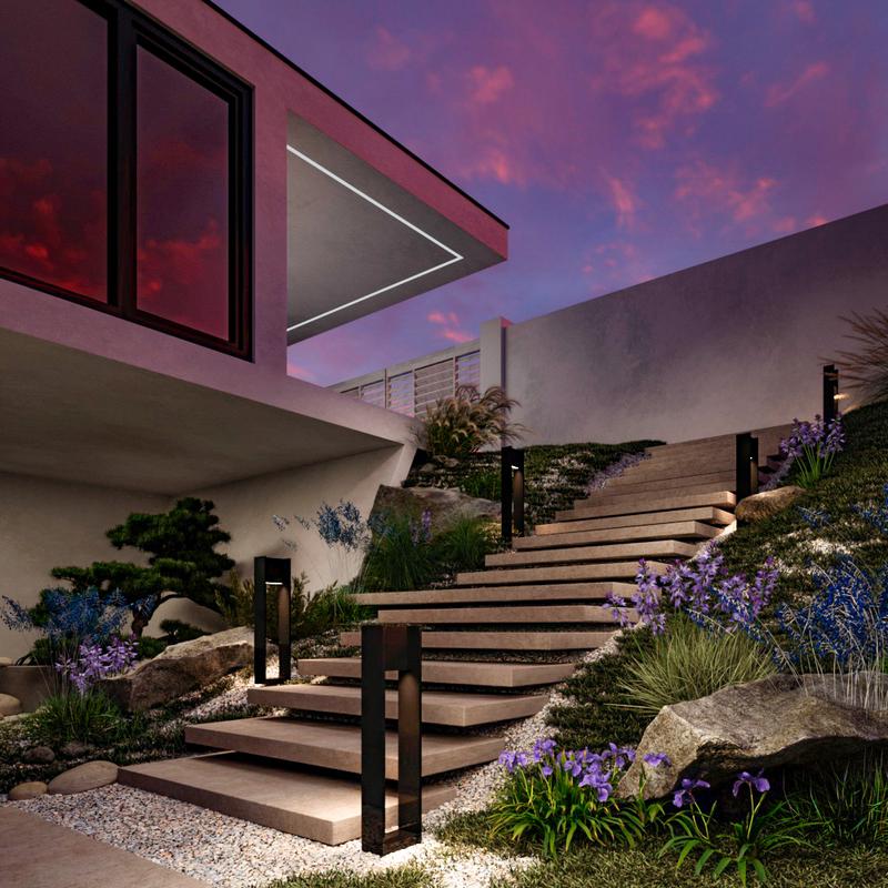  Светильник Gran 16Вт 3000К IP54 ландшафтный Maytoni O465FL-L16GF3K фото в каталоге от BTSprom.by