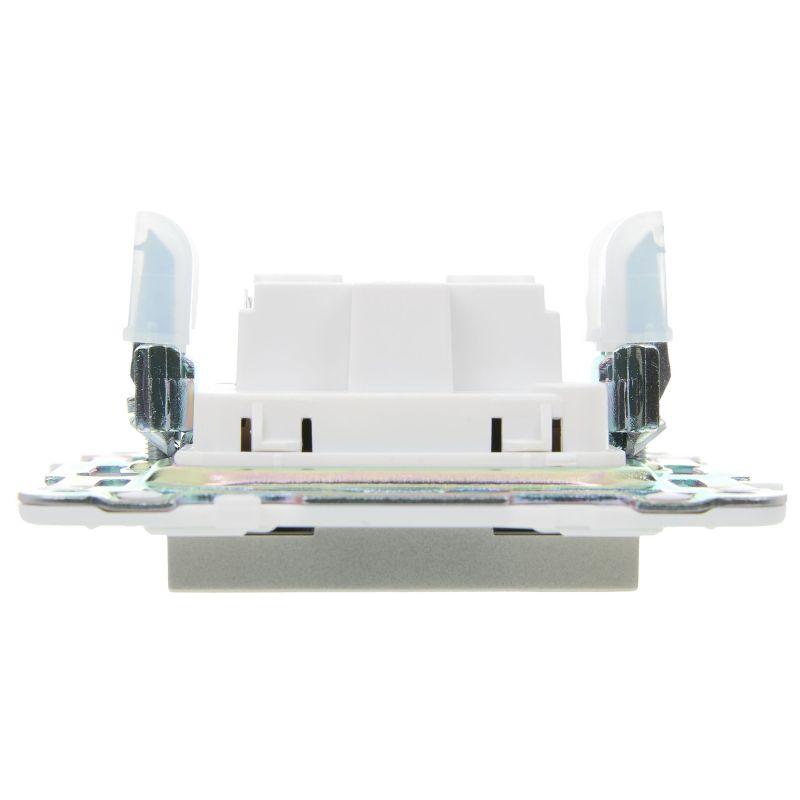  Розетка SKANDY 10А без заземл. защ. шторки SK-R01Sh шампань IEK SK-R13-10-K37 фото в каталоге от BTSprom.by