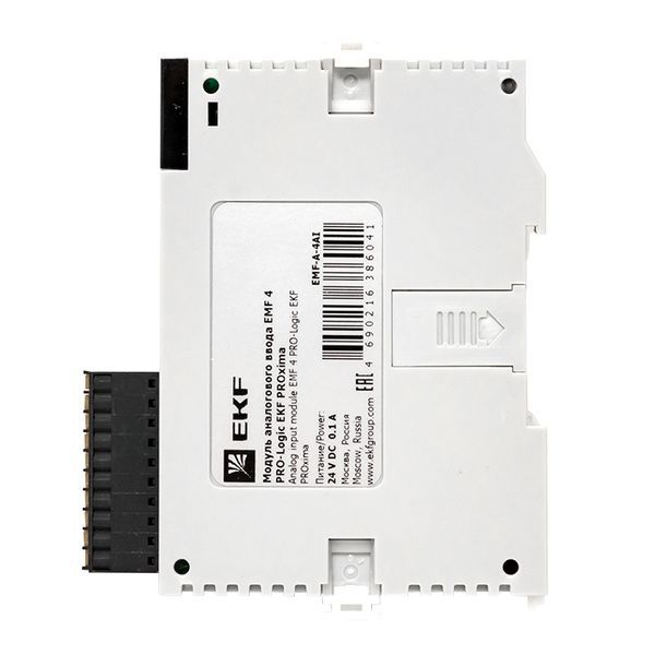  Модуль аналогового ввода EMF 4 PRO-Logic (без поверки) PROxima EKF EMF-A-4AI фото в каталоге от BTSprom.by