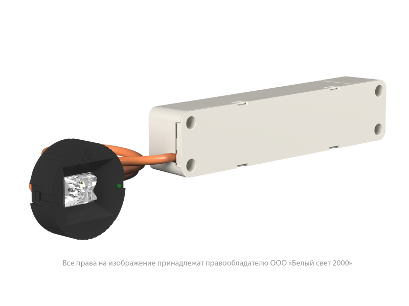  Светильник аварийный BS-OKO-10-L2-24 Black Белый свет a15320 фото в каталоге от BTSprom.by