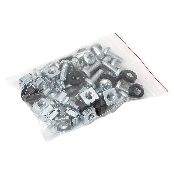  Комплект монтажный TERACOM для 19дюйм шкафов М6х16 (уп.20шт) EKF TRC-M6x16-s20 фото в каталоге от BTSprom.by