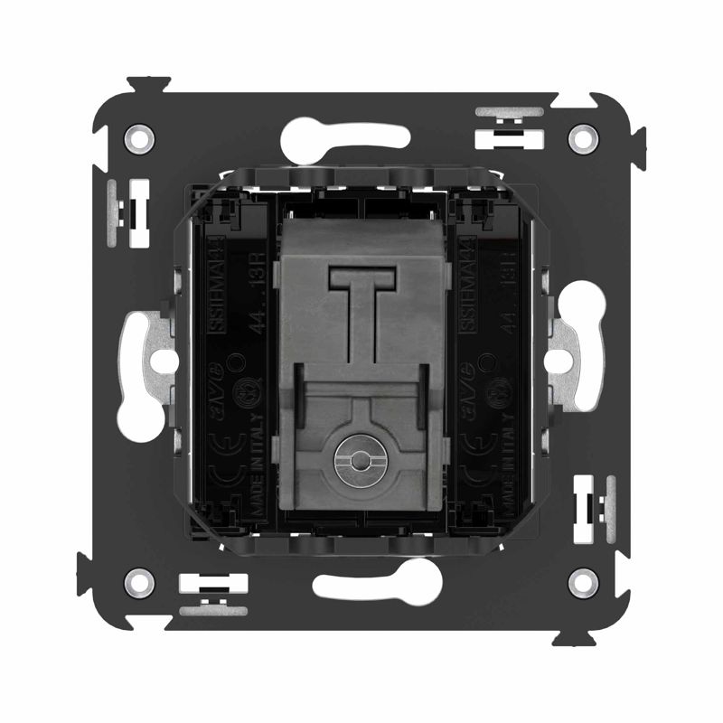  Розетка телевизионная оконечная TV СП Avanti "Черный квадрат" DKC 4402523 фото в каталоге от BTSprom.by