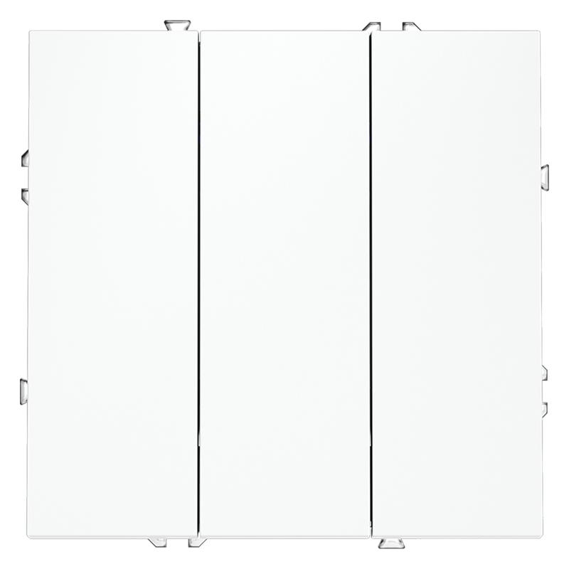 выключатель 3-кл. сп s70 10а механизм бел. матов. voltum vls030102 от BTSprom.by